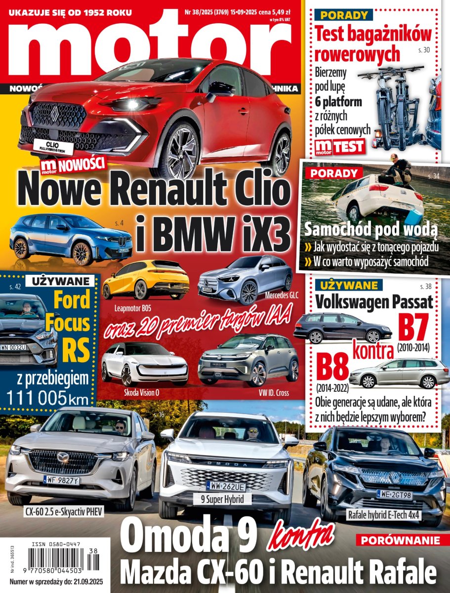 „Motor” nr 38/2025 – zapowiedź numeru