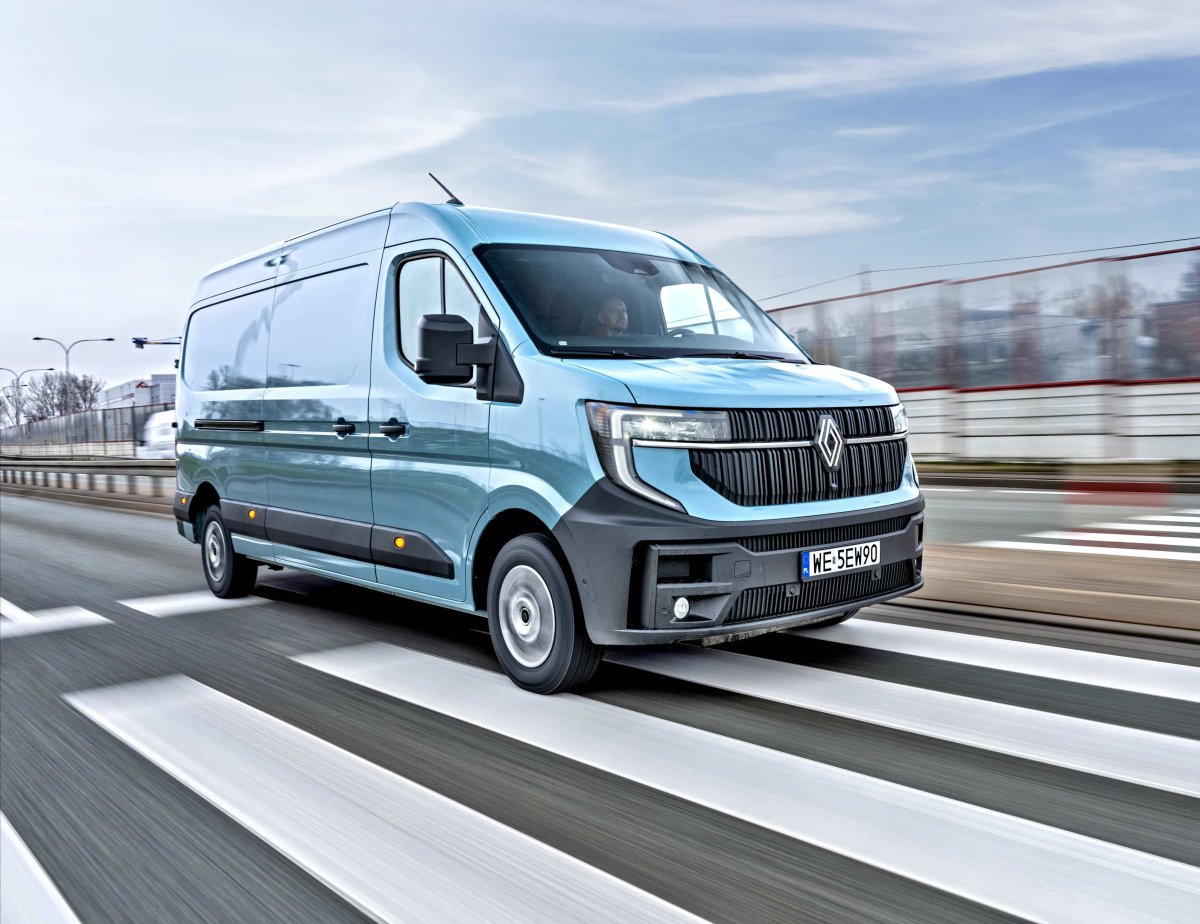 Renault Master – van na medal