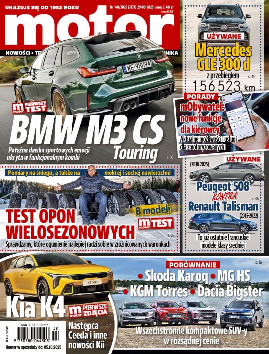 „Motor” nr 40/2025 – zapowiedź numeru