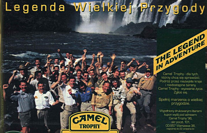 reklama Camel Trophy