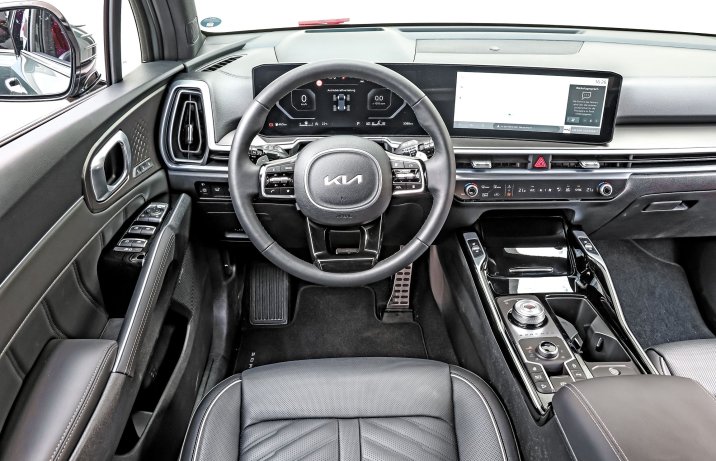 Kia Sorento - kokpit