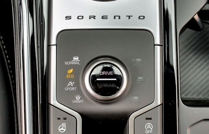 Kia Sorento - tryby jazdy