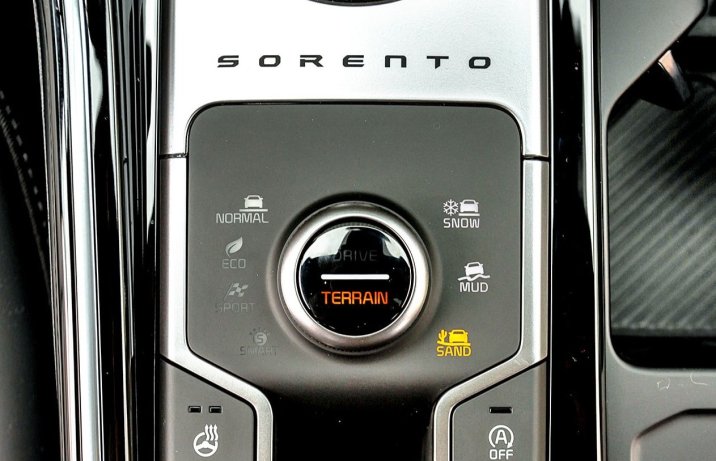 Kia Sorento - tryby terenowe