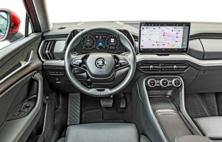 Skoda Kodiaq - kokpit
