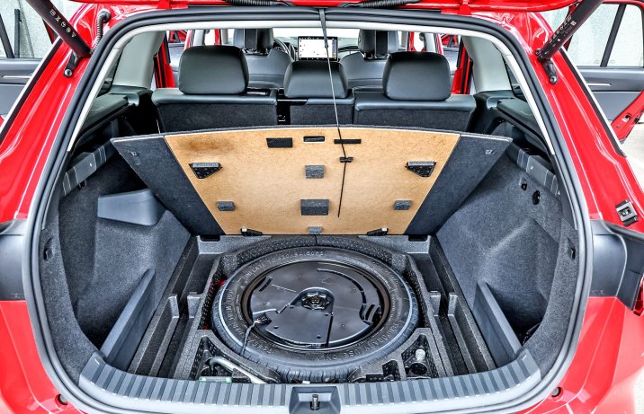 Skoda Kodiaq - schowek pod bagażnikiem