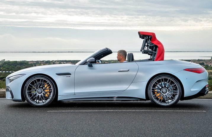 Mercedes-AMG SL 63 – otwieranie dachu