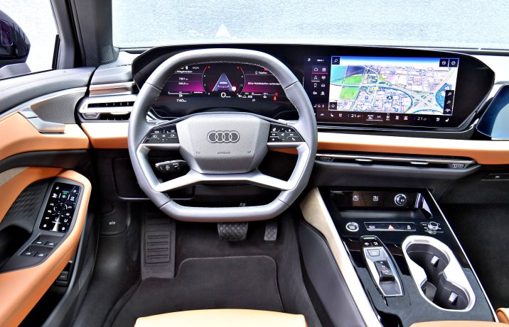 Audi A6 Avant TDI quattro (2025) – test – kokpit