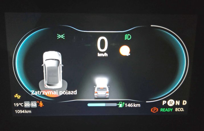 Leapmotor T03 2025 – deska rozdzielcza, ekran wskaźników