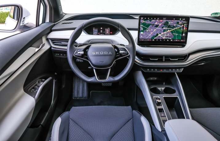 Skoda Enyaq - kokpit