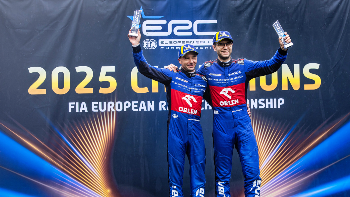 Miko Marczyk i Szymon Gospodarczyk rajdowymi mistrzami Europy