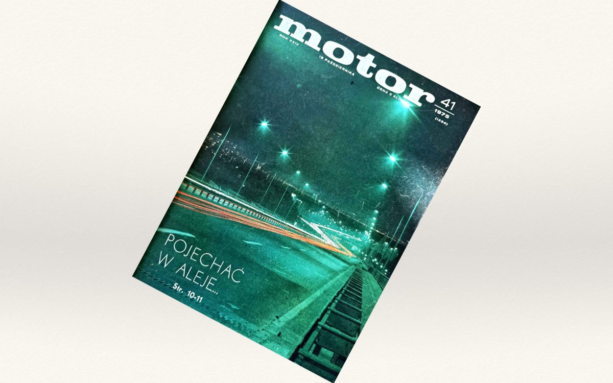 Pół wieku temu w „Motorze” – przeglądamy wydanie nr 41 z 1975