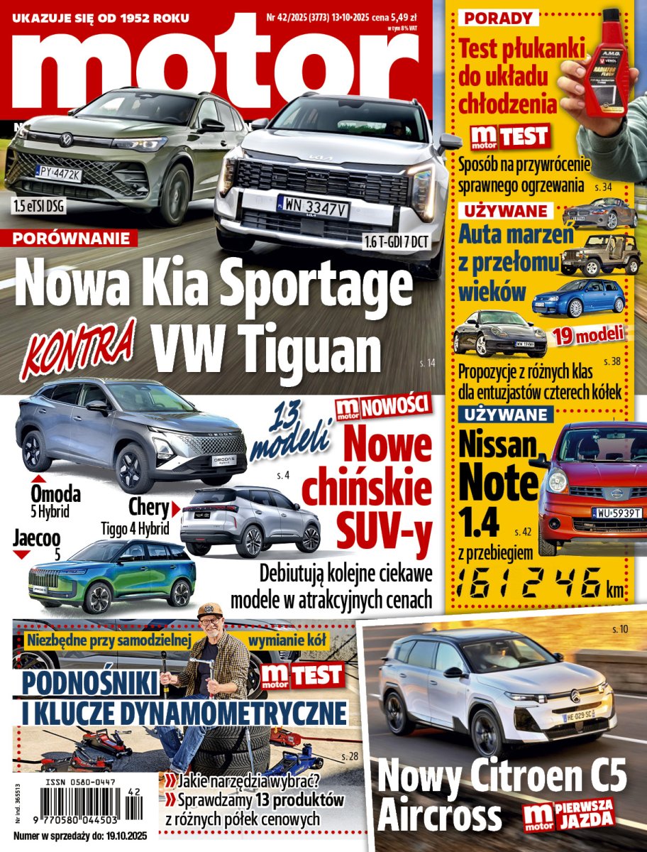 „Motor” nr 42/2025 – zapowiedź numeru