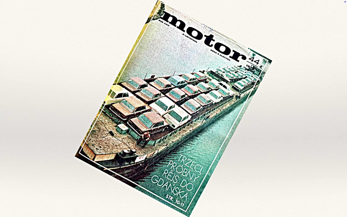 Pół wieku temu w „Motorze” – przeglądamy wydanie nr 44 z 1975 r.
