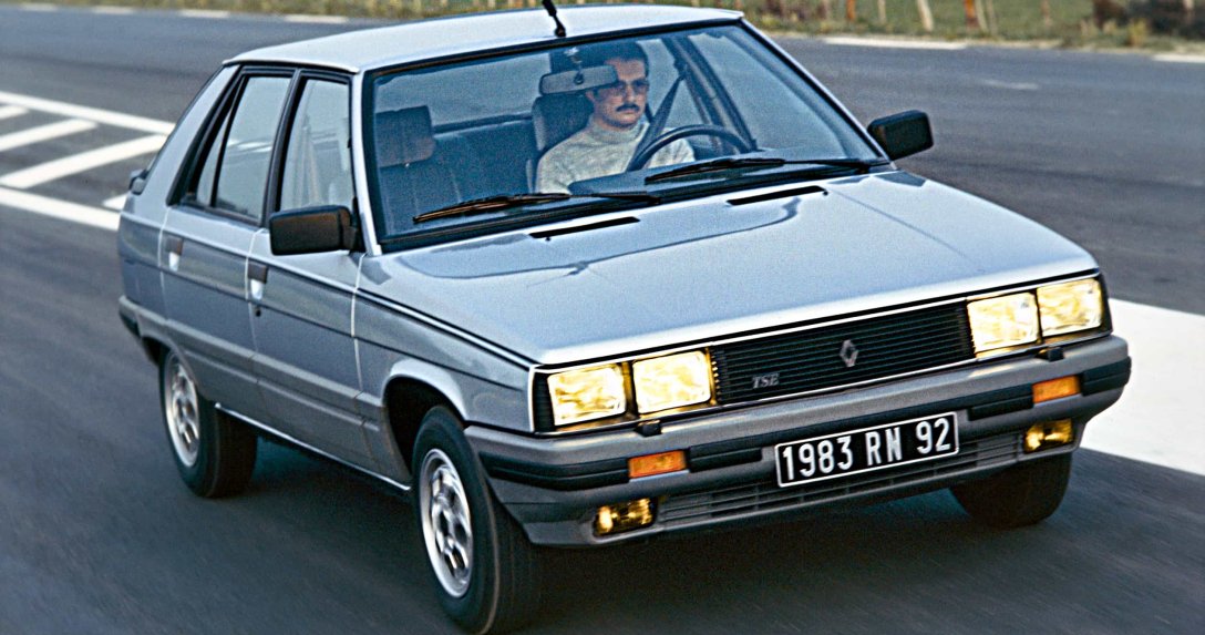 Renault 11 TSE Electronic – przód