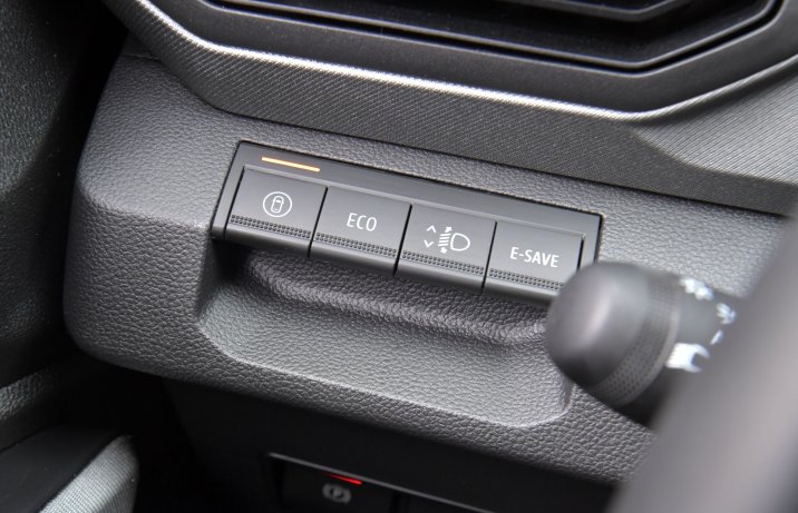 Dacia Bigster - przyciski