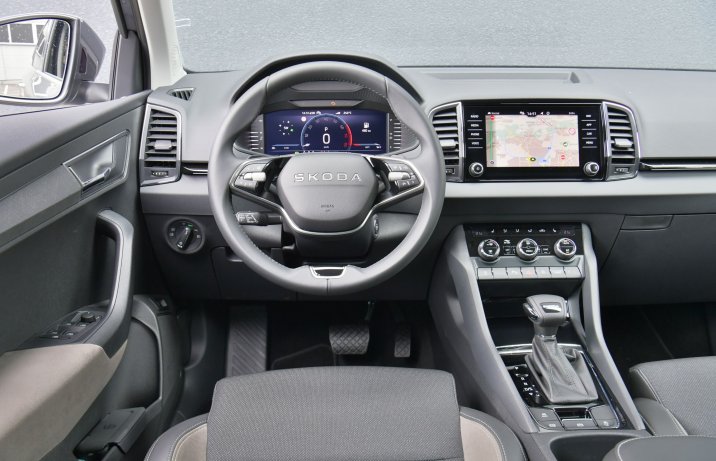 Skoda Karoq - kokpit