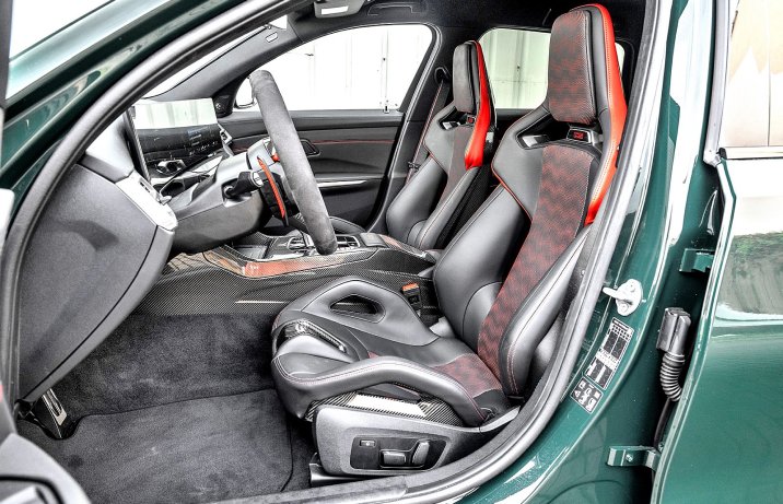 BMW M3 CS Touring (2025) – test – fotele