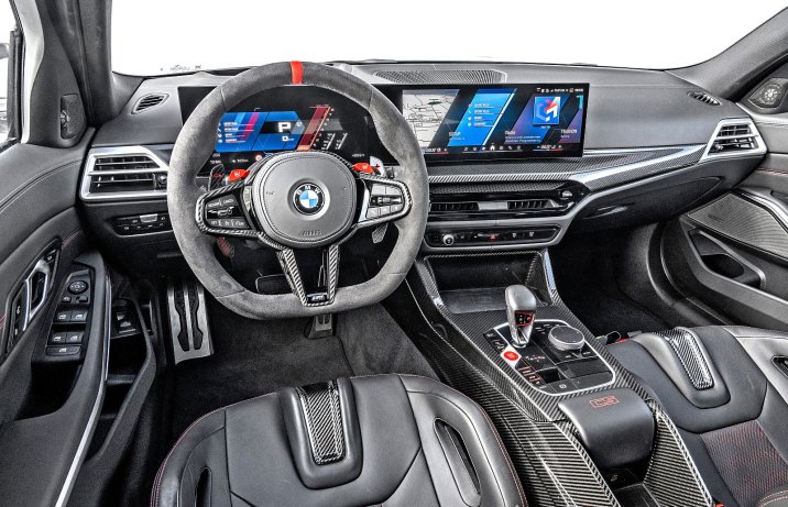 BMW M3 CS Touring (2025) – test – kokpit / deska rozdzielcza