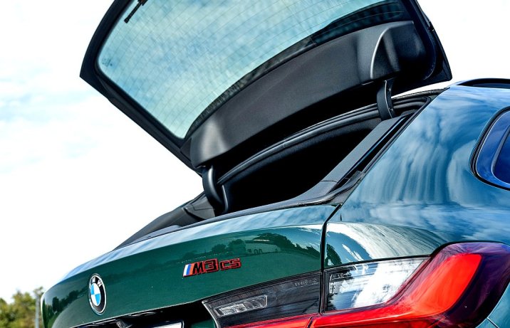 BMW M3 CS Touring (2025) – test – szyba pokrywy bagażnika
