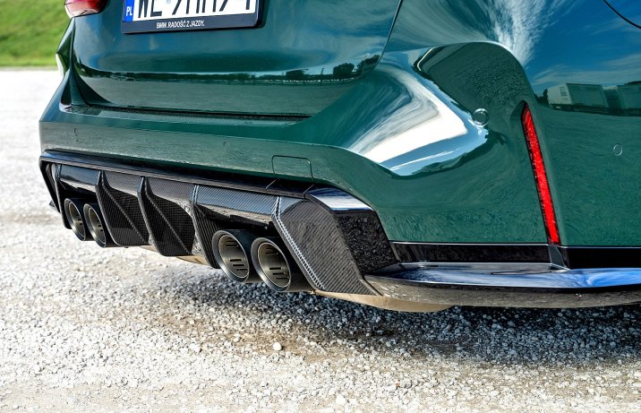 BMW M3 CS Touring (2025) – test – tylny dyfuzor