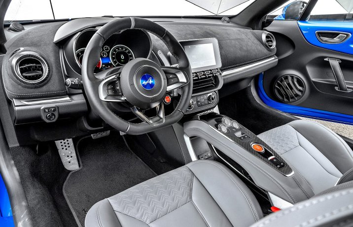 Alpine A110 GTS (2025) – test – kokpit