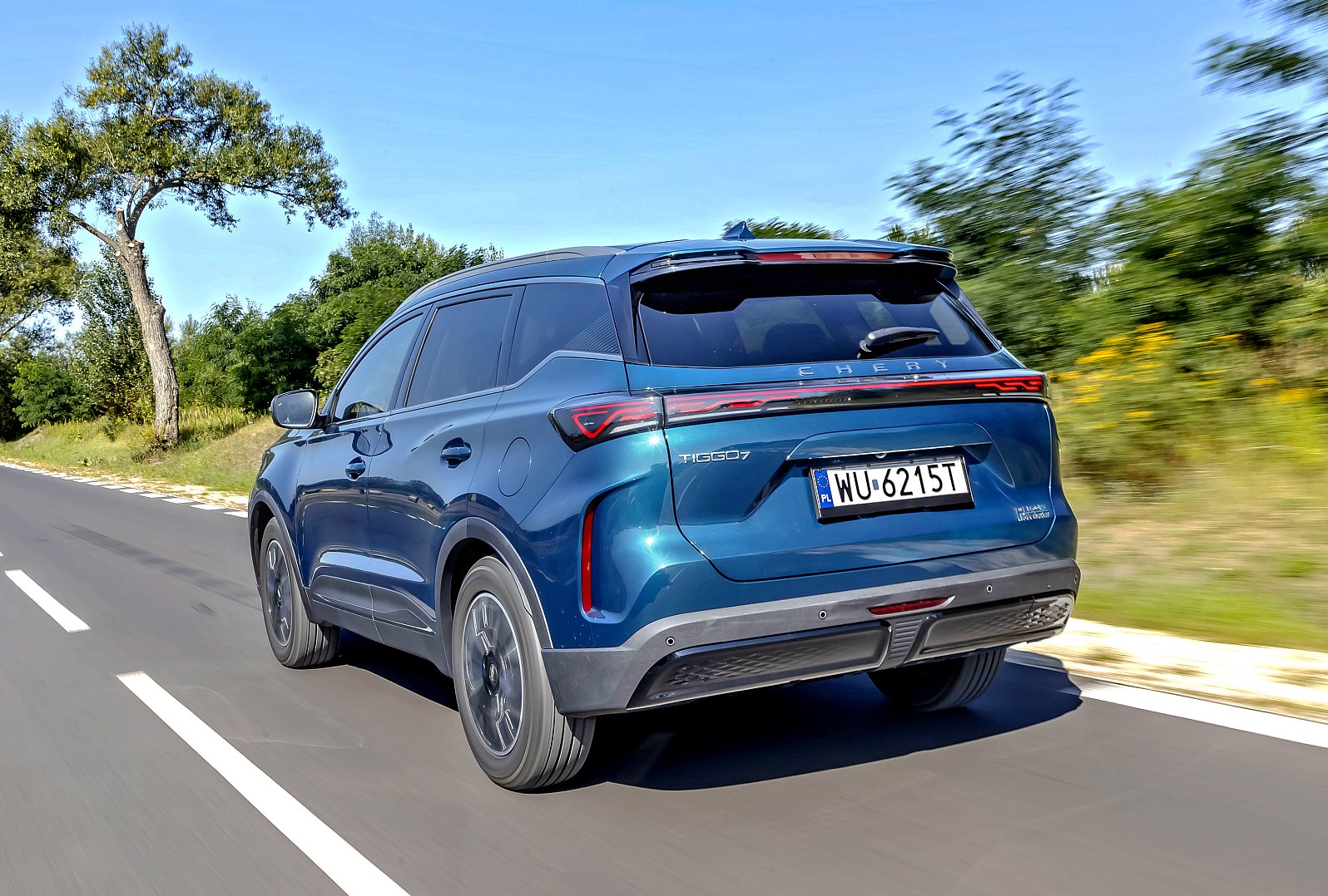 Chery Tiggo 7 CSH Prestige (2025) - test - tył