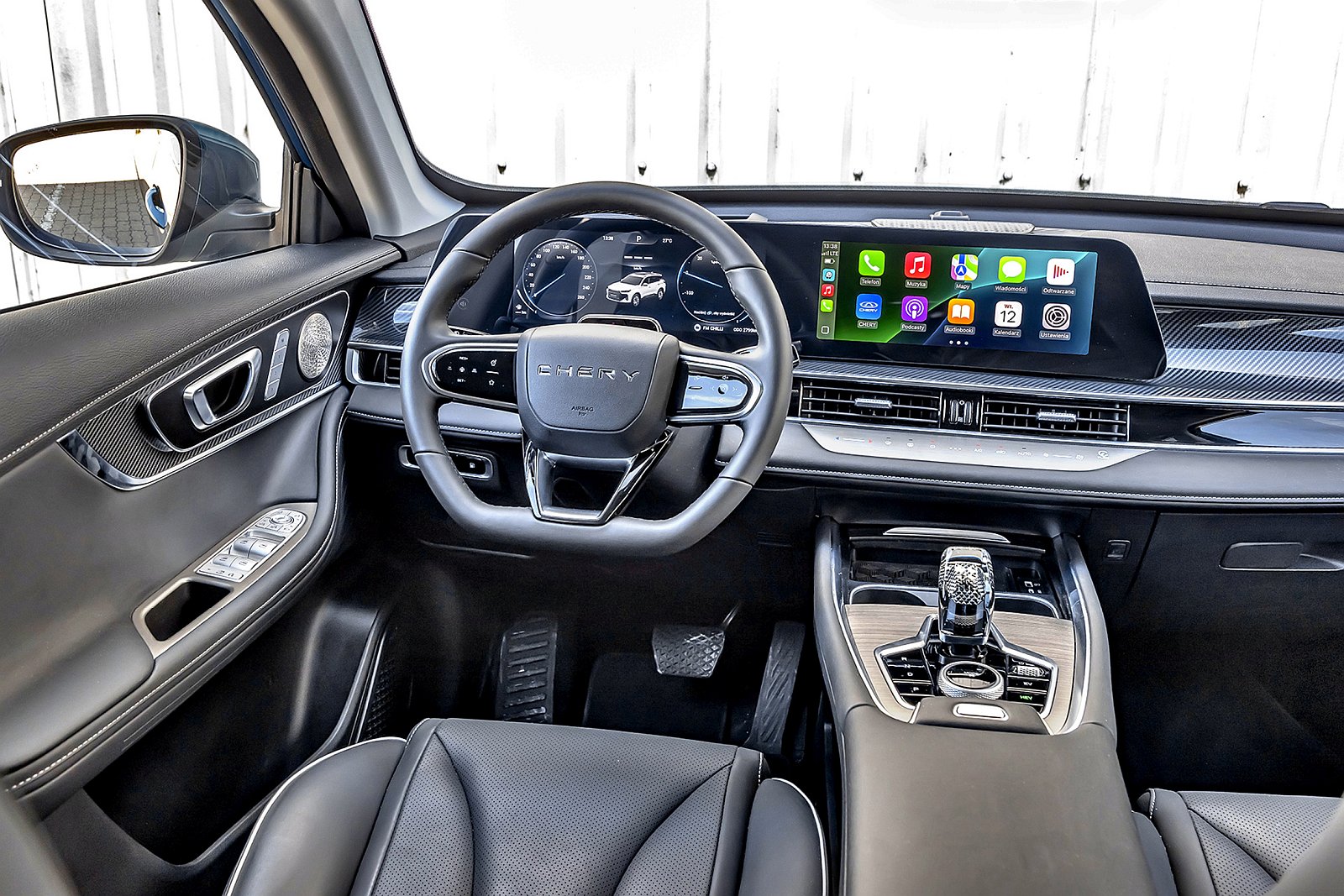 Chery Tiggo 7 CSH Prestige (2025) - test - kokpit