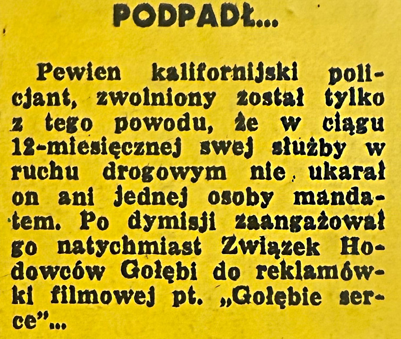 policjant z kalifornii 1975