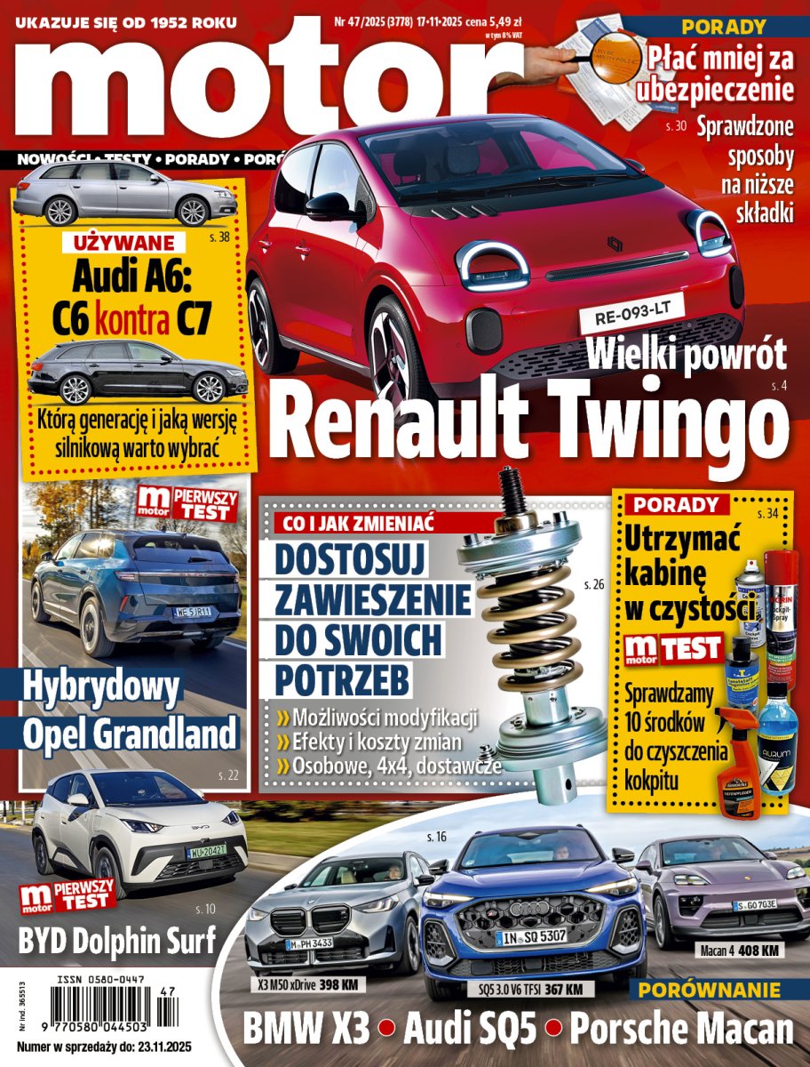 „Motor” nr 47/2025 – zapowiedź numeru