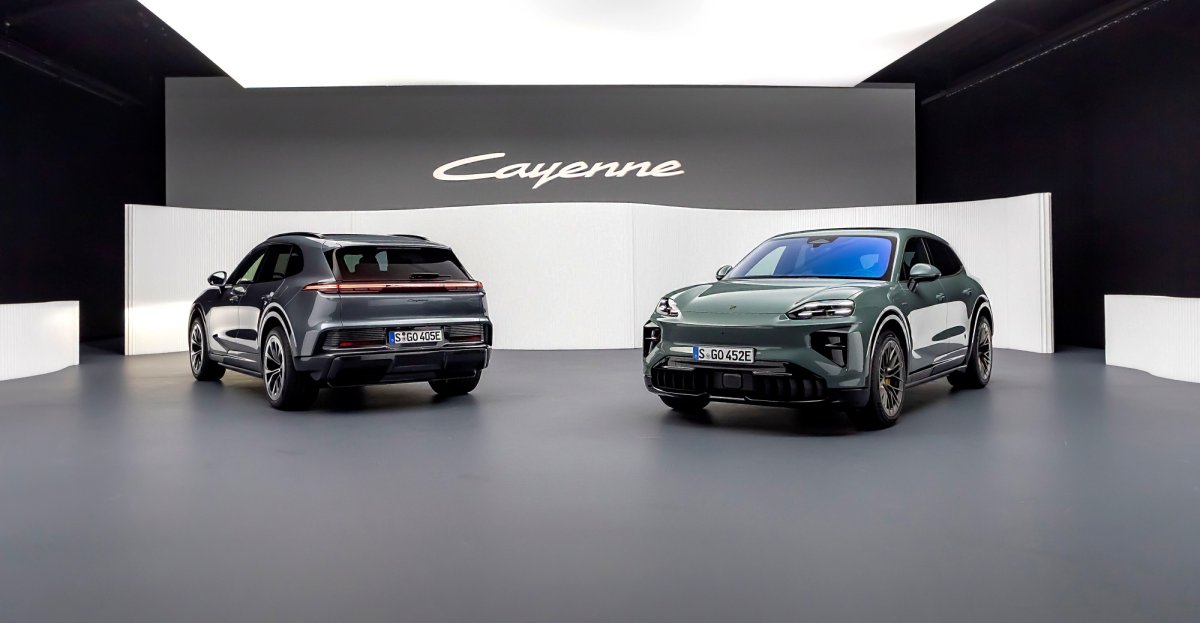 Całkiem nowa generacja Porsche Cayenne. Jest elektryczna, ale nie zastąpi spalinowej