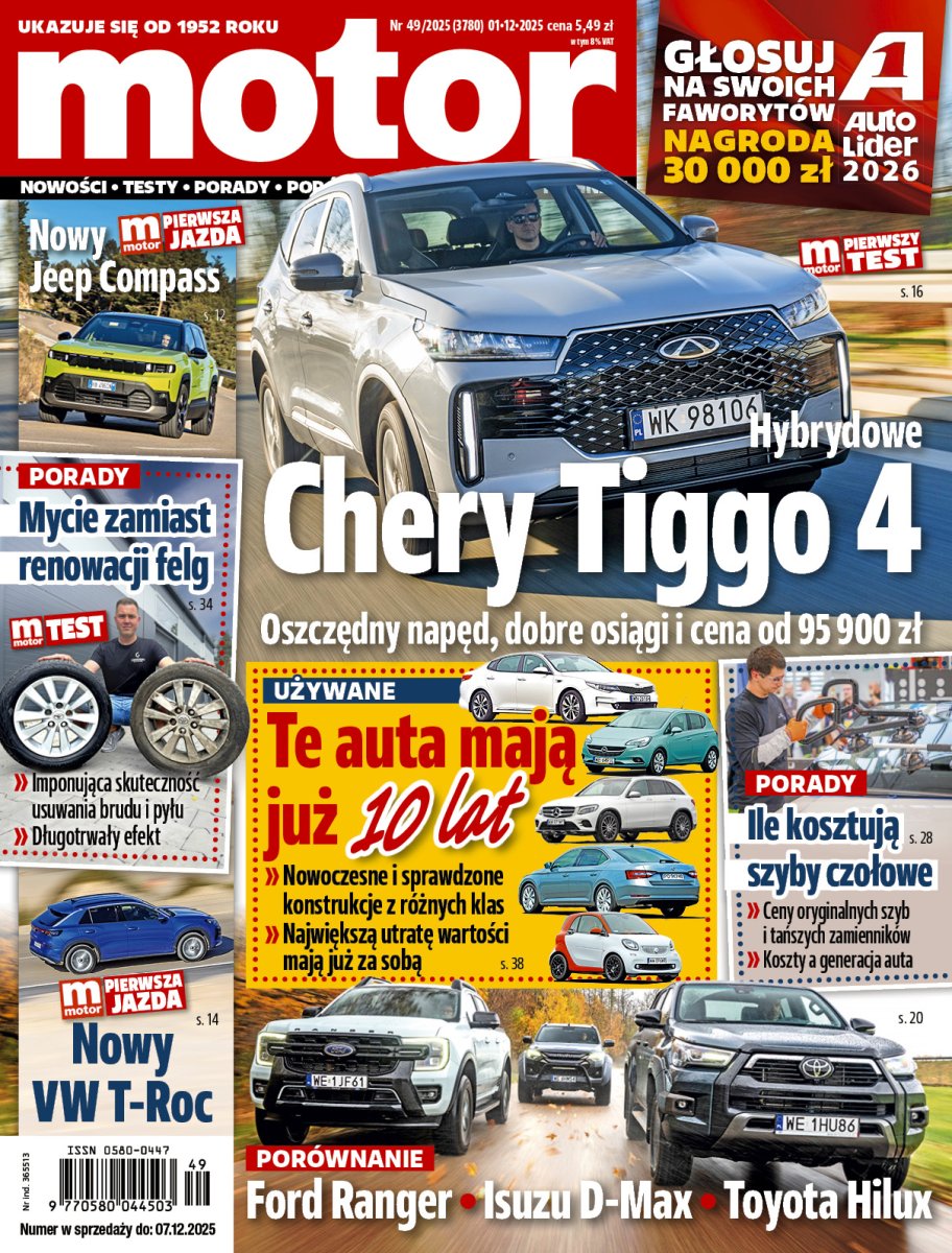 „Motor” nr 49/2025 – zapowiedź numeru