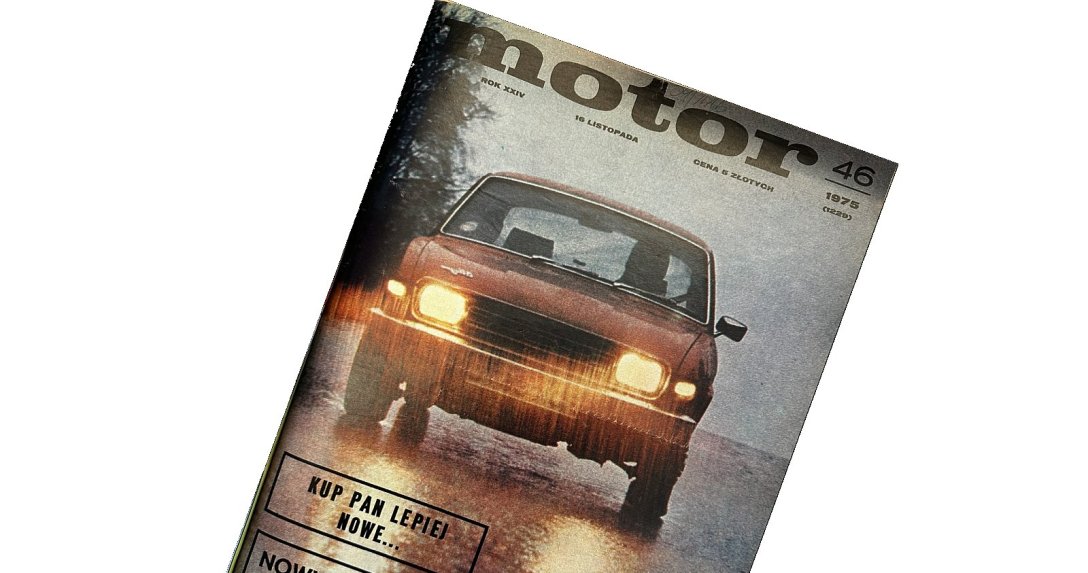 Motor numer 46 z 1975 roku – okładka