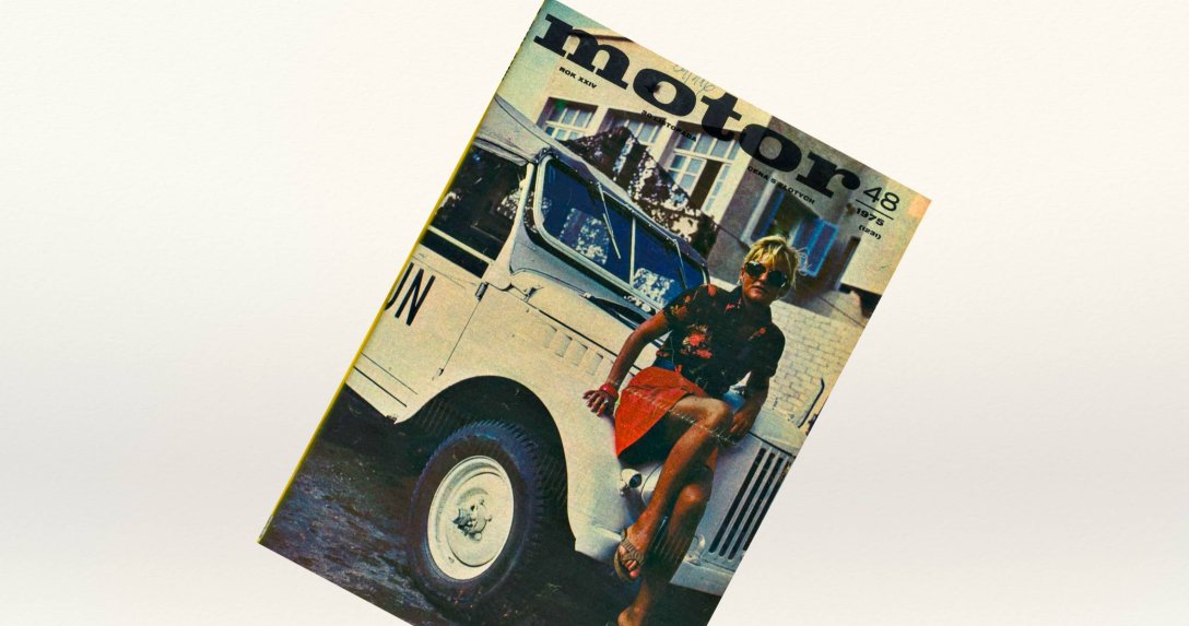 „Motor” 48 z 1975 roku – okładka