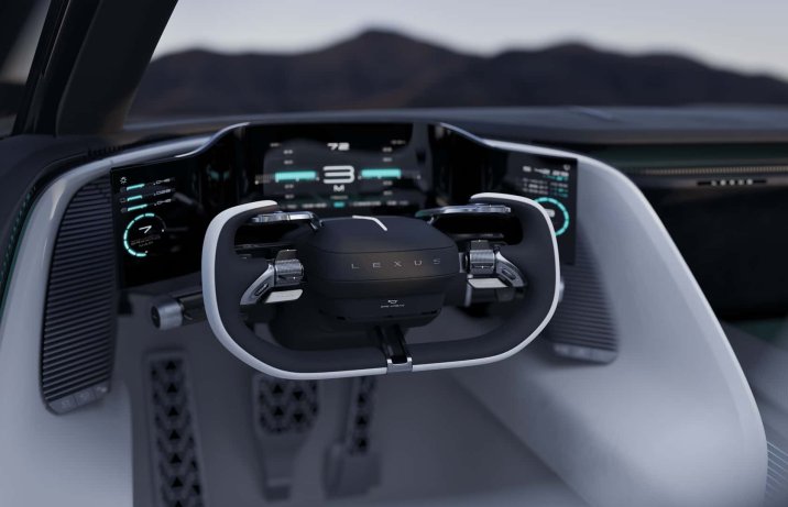 Lexus Sport Concept (2025) - kokpit