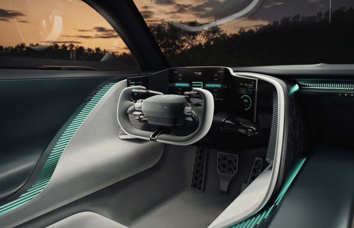 Lexus Sport Concept (2025) - kokpit