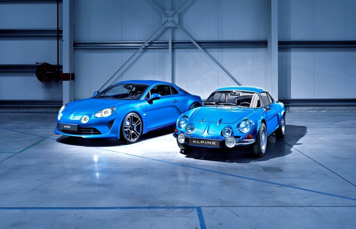 Alpine A110 stare i nowe