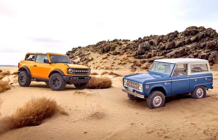 Ford Bronco stary i nowy
