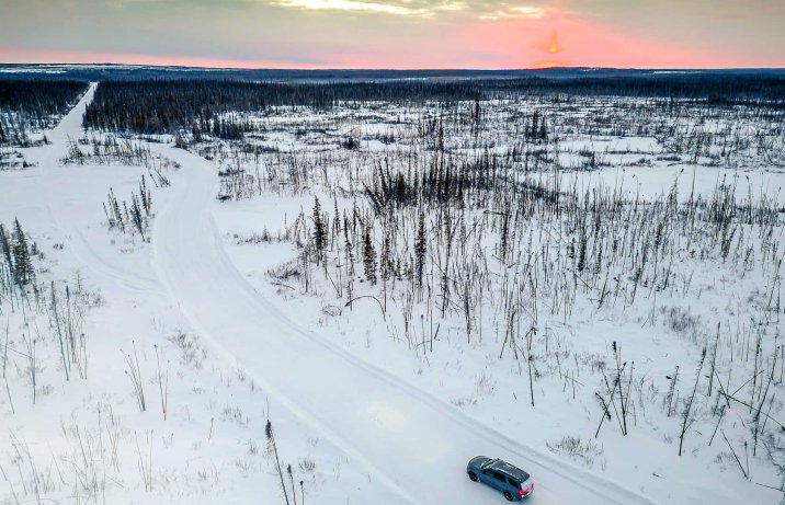 Dodge Durango 3.5 V6 AWD na śniegu