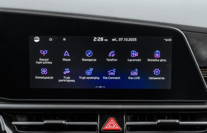 Kia Niro - ekran