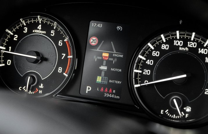 Suzuki S-Cross - zegary