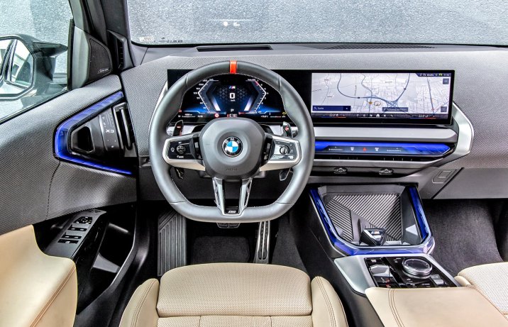 BMW X3 M50 xDrive (2025) – test – kokpit