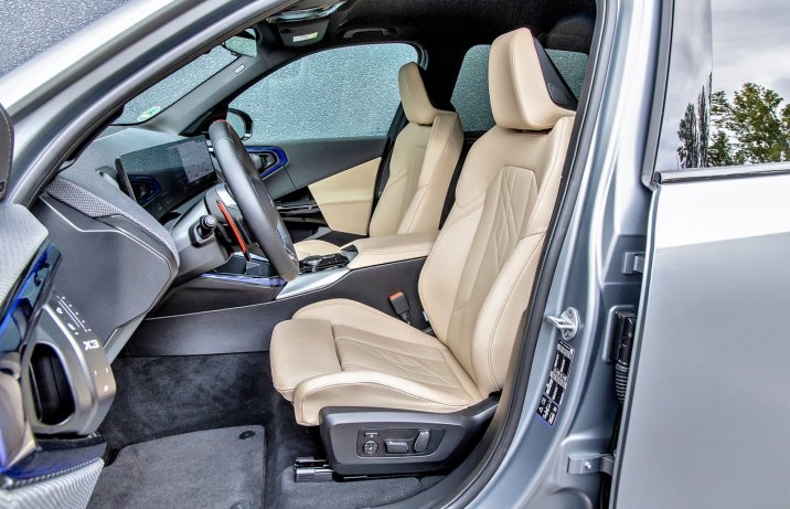 BMW X3 M50 xDrive (2025) – test – fotele