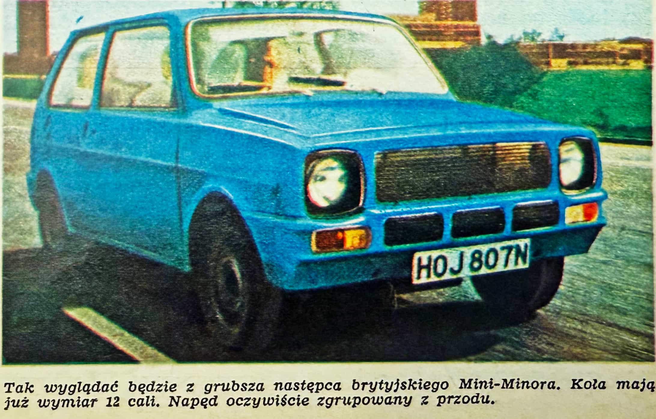 motor numer 49 z 1975 nastepca mini minor