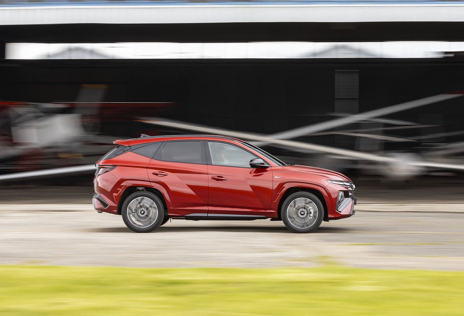 Hyundai Tucson test 2024 bok