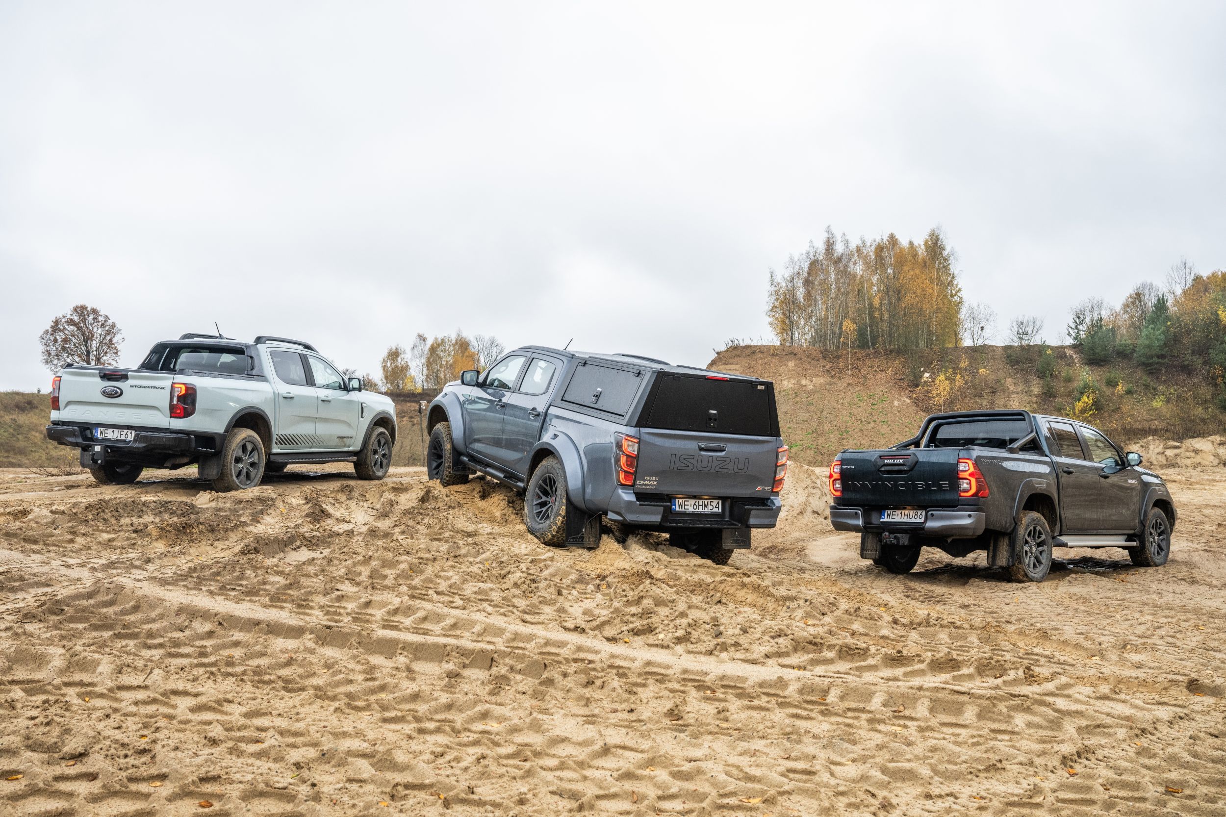 Ford Ranger, Isuzu D-Max, Toyota Hilux - 5