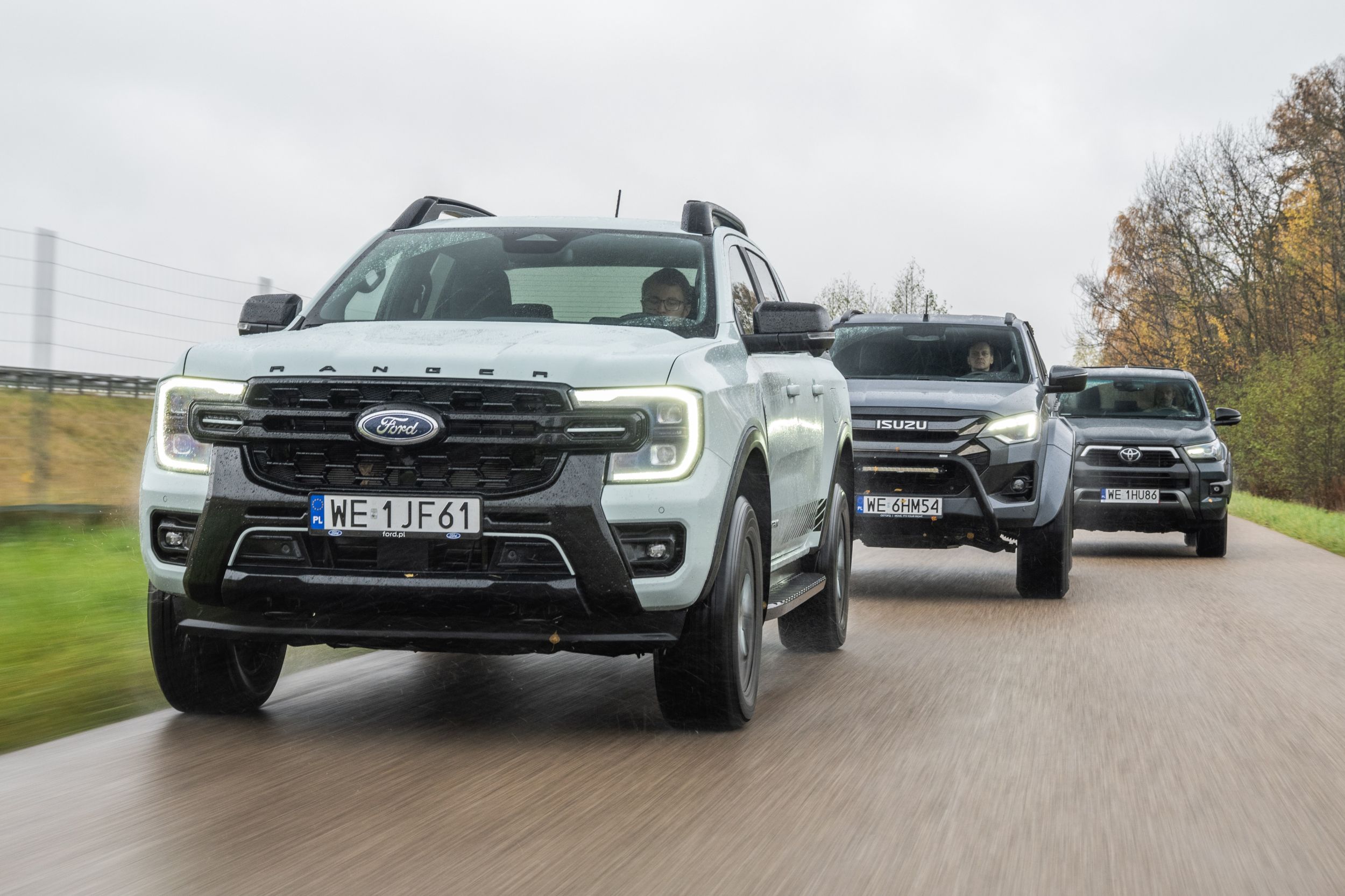 Ford Ranger, Isuzu D-Max, Toyota Hilux - 4
