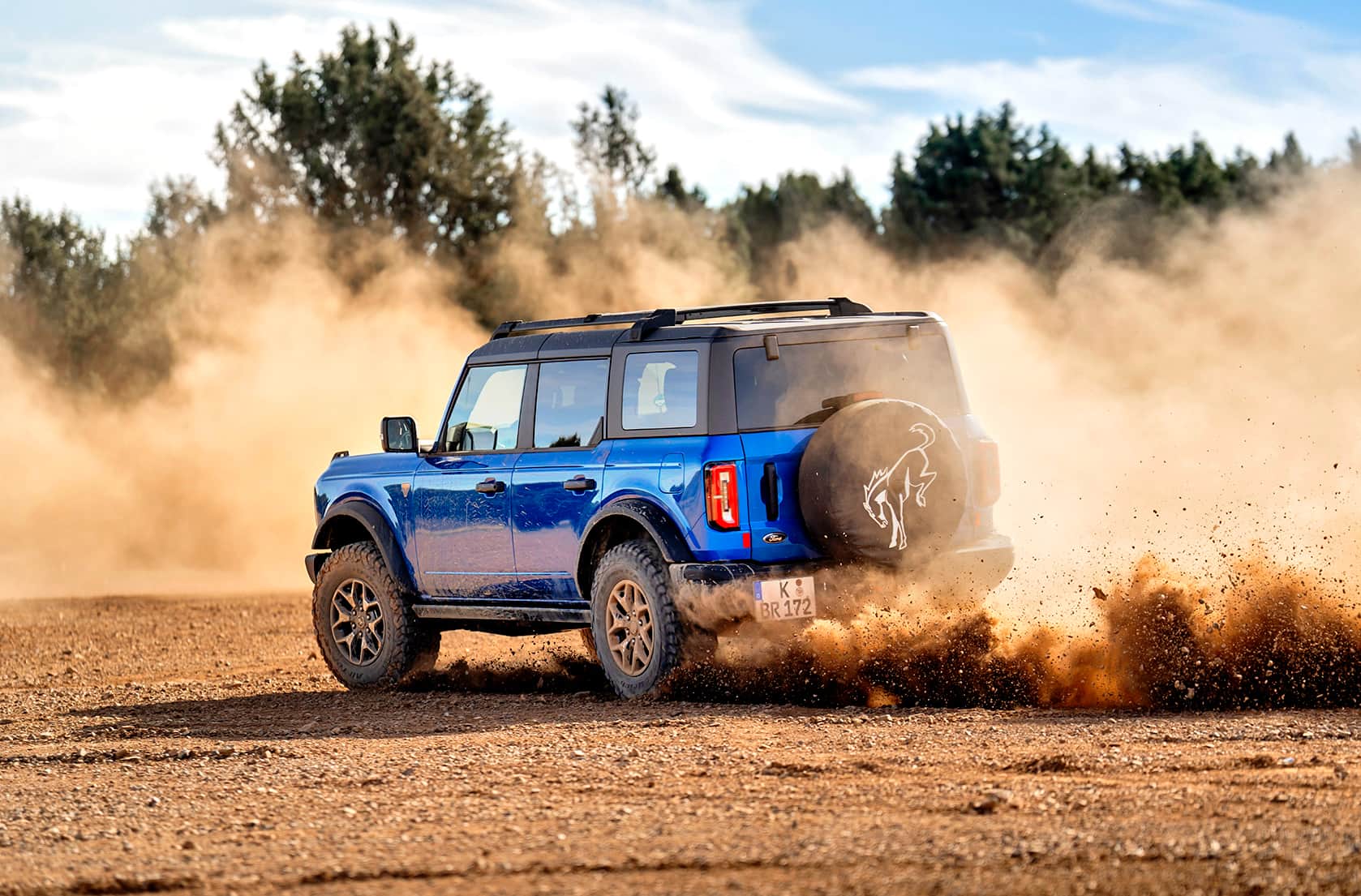 Ford Bronco 2025 tył w terenie