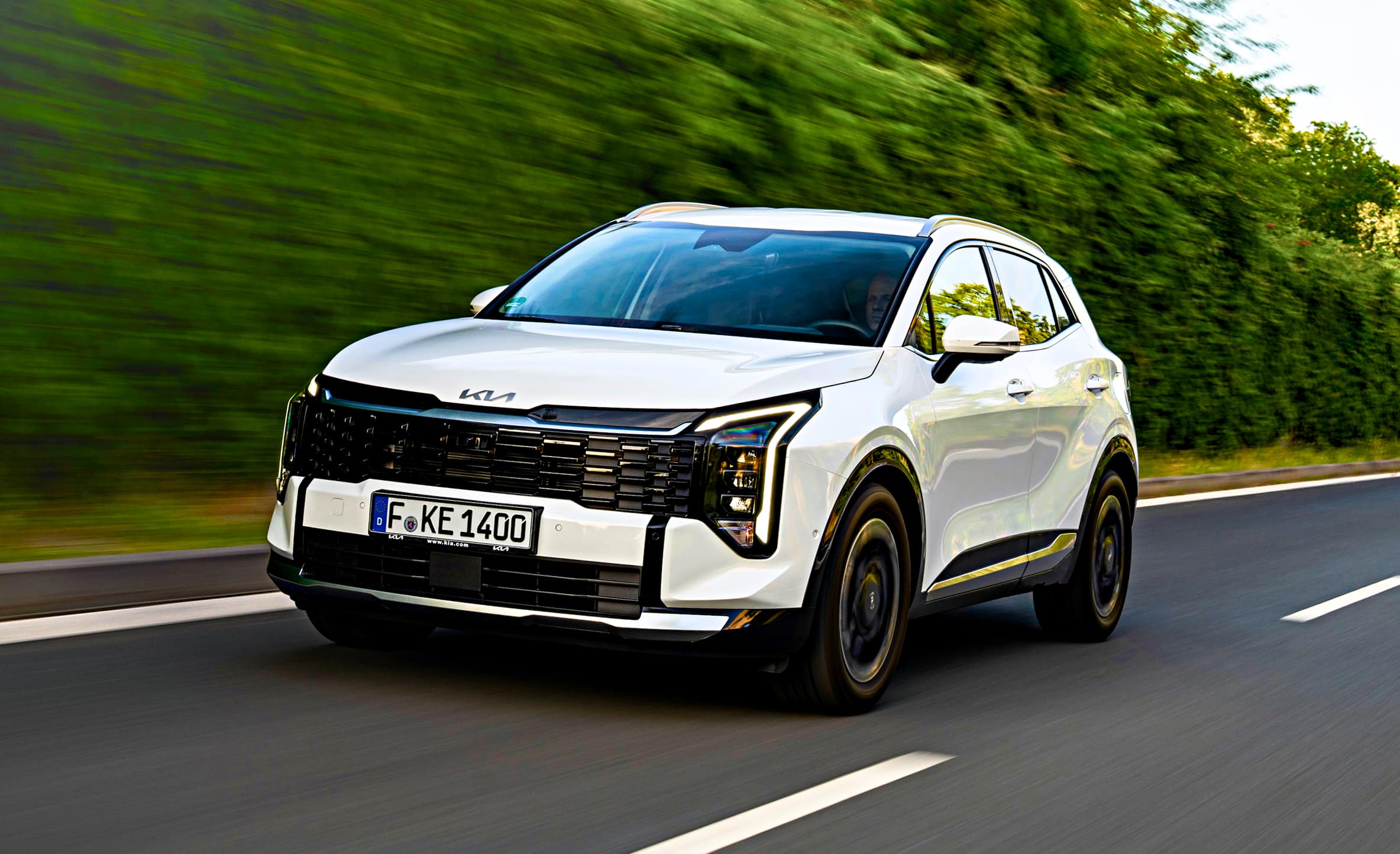 nowa Kia Sportage – przód