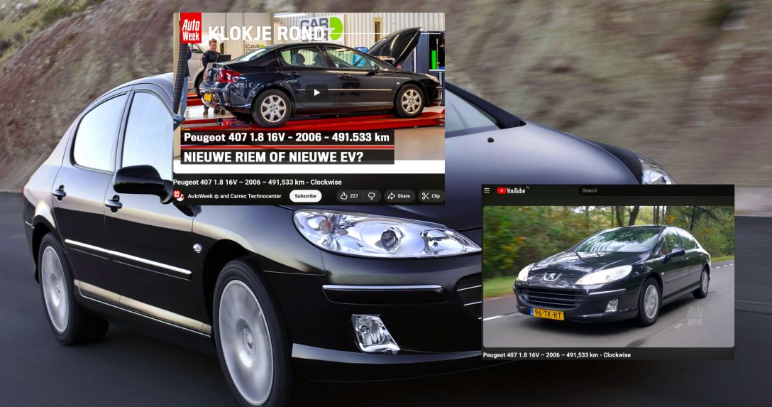 Peugeot 407 – przód