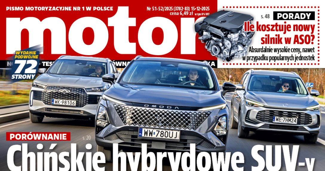 „Motor” nr 51-52/2025 – zapowiedź numeru
